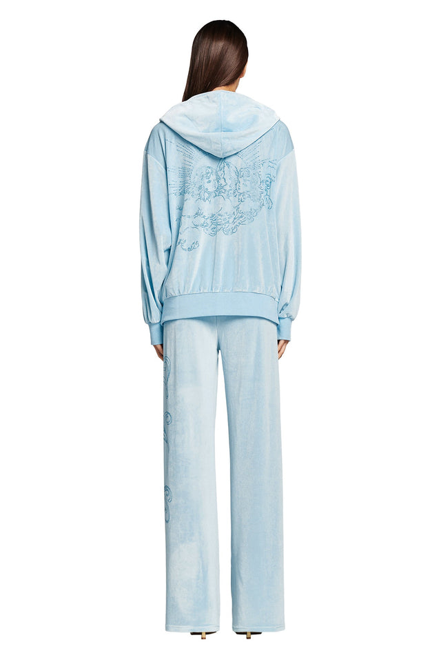 DARIA TRACKPANT - BABY BLUE