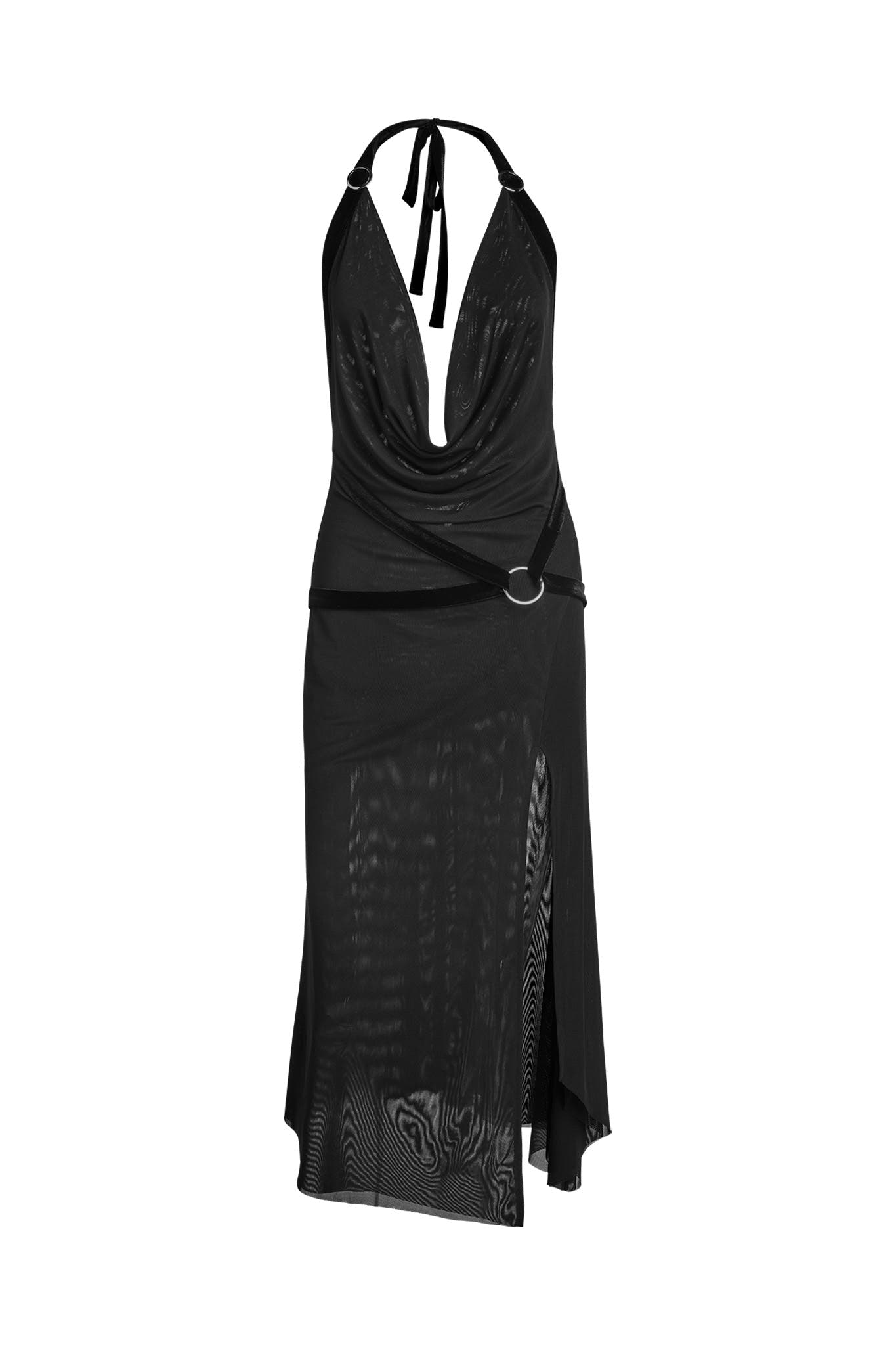 RUMI MAXI DRESS - BLACK