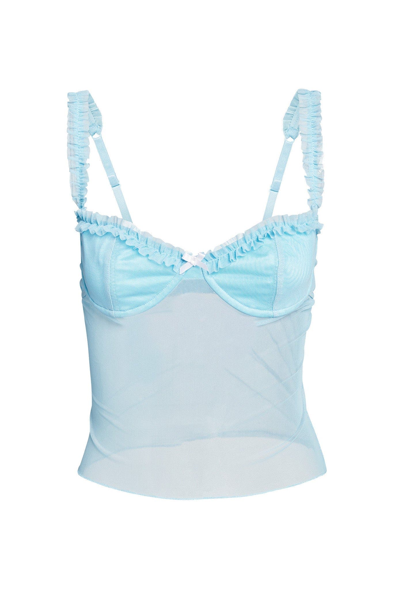 FLEUR TANK - BLUE