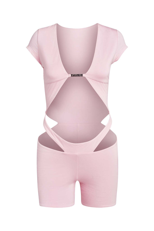 VALDEZ PLAYSUIT - PINK