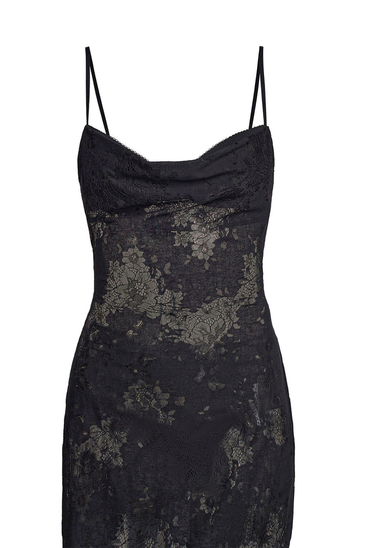 LEONA DRESS - BLACK : LACE – I.AM.GIA North America