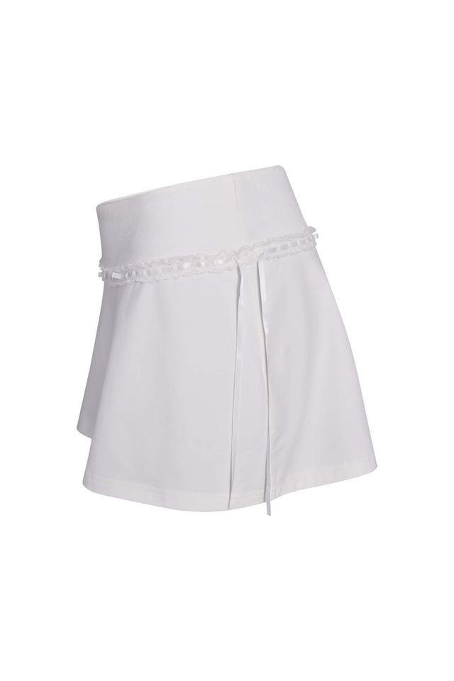 NALA SKIRT - WHITE