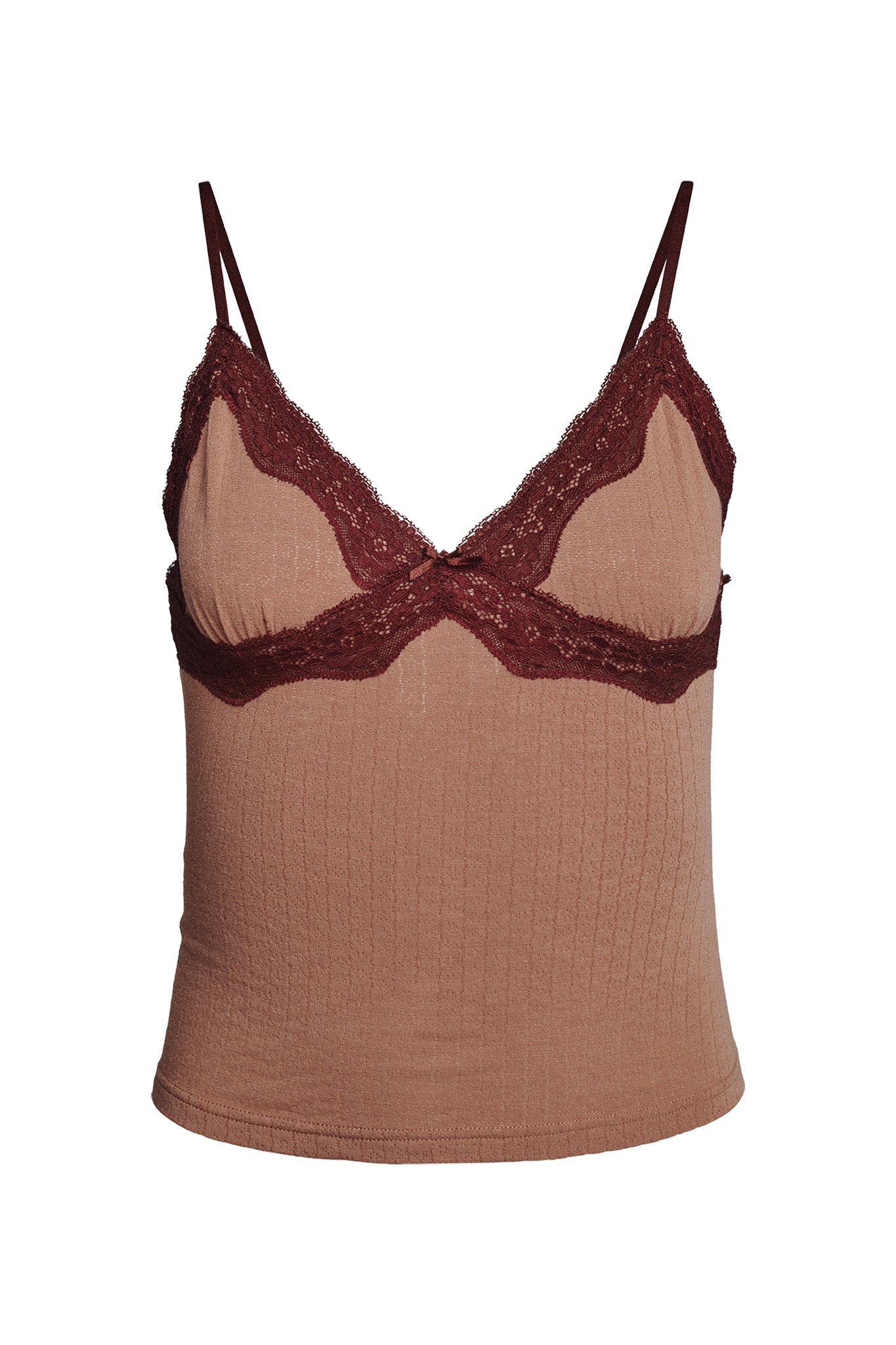 TAMMI TOP - BROWN