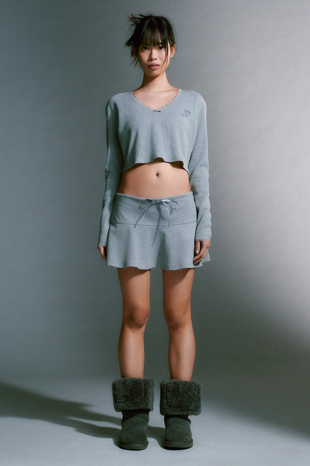 BRYSONN TOP - GREY