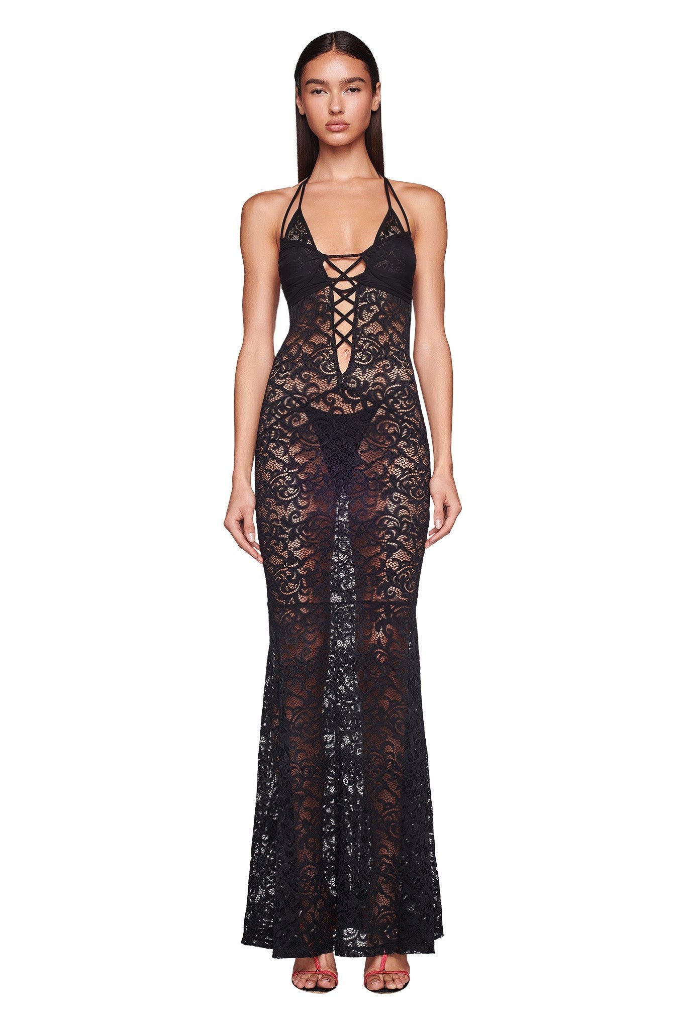 SABLE MAXI DRESS - BLACK