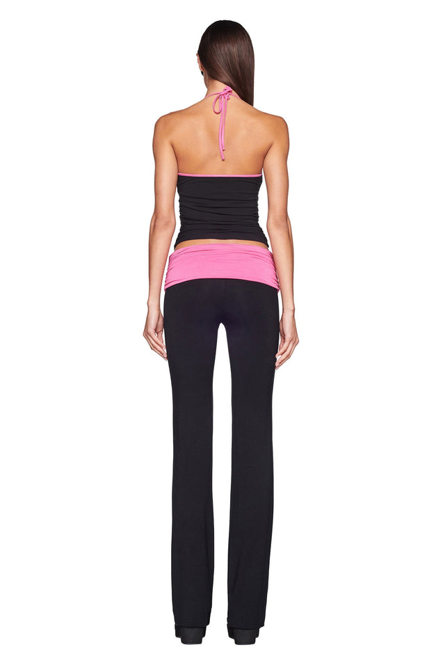 JANNIS PANT - BLACK/PINK