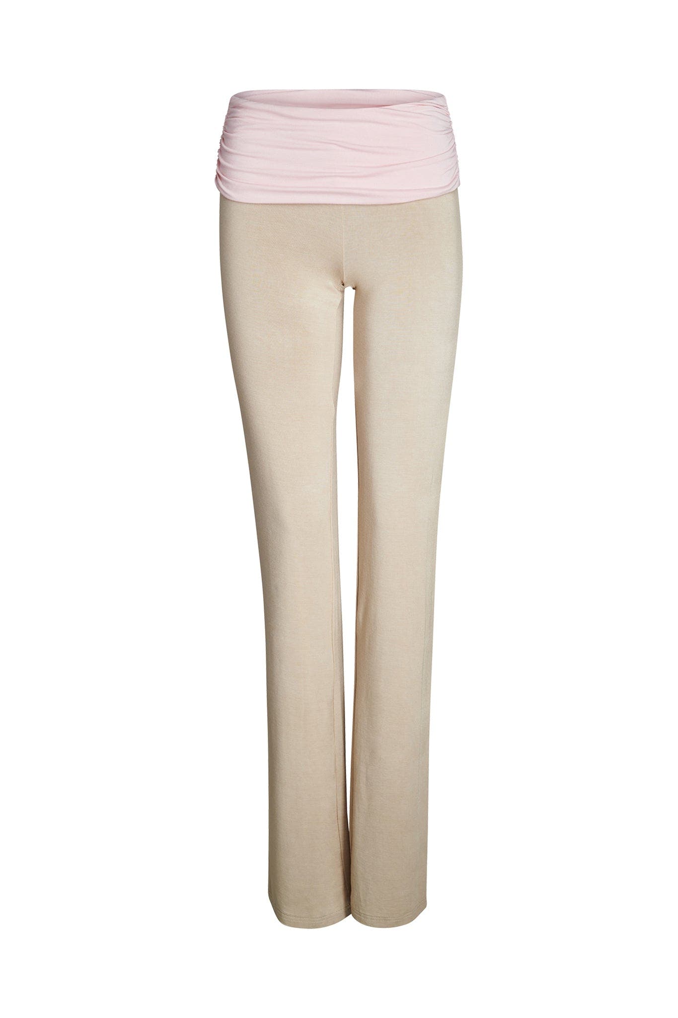 JANNIS PANT - NEUTRAL : TAN/PINK