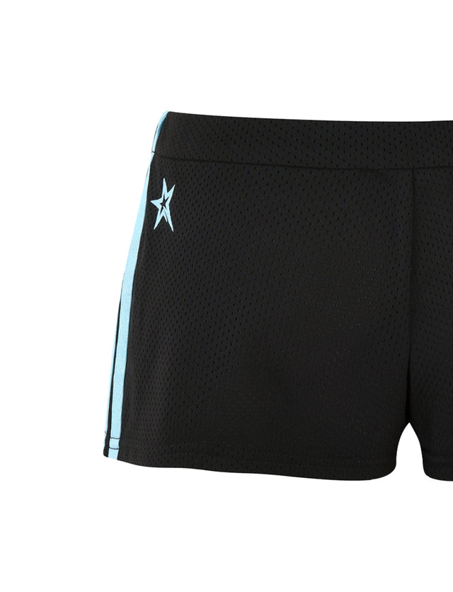 JANESSA SHORT - BLUE/BLACK