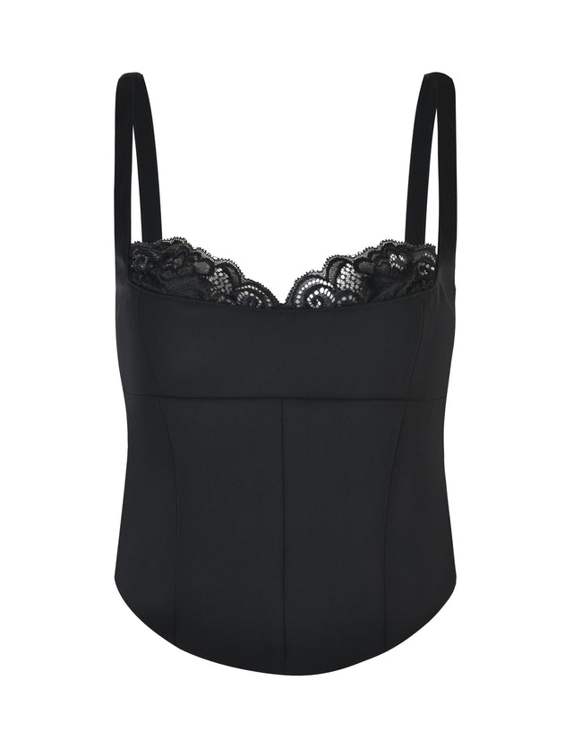 PARISSA TOP - BLACK