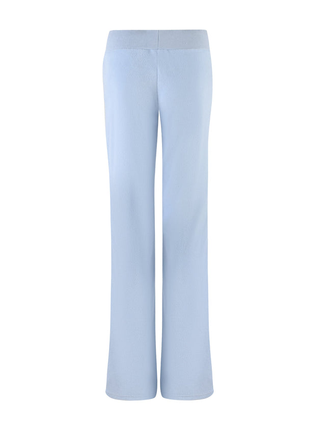 DAYSHA TERRY PANT - BLUE