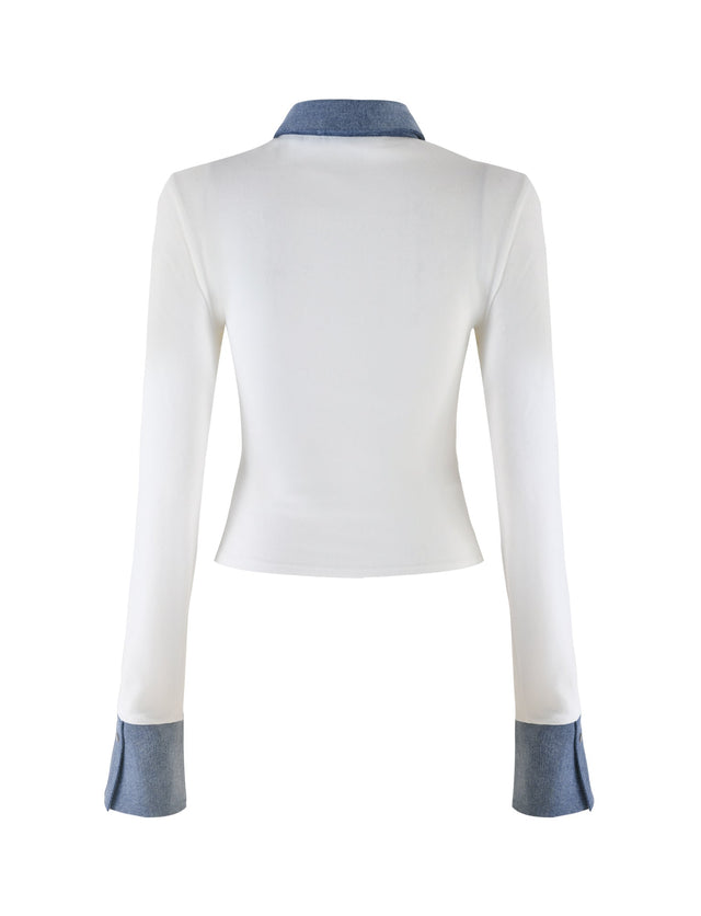 NELLIA TOP - WHITE