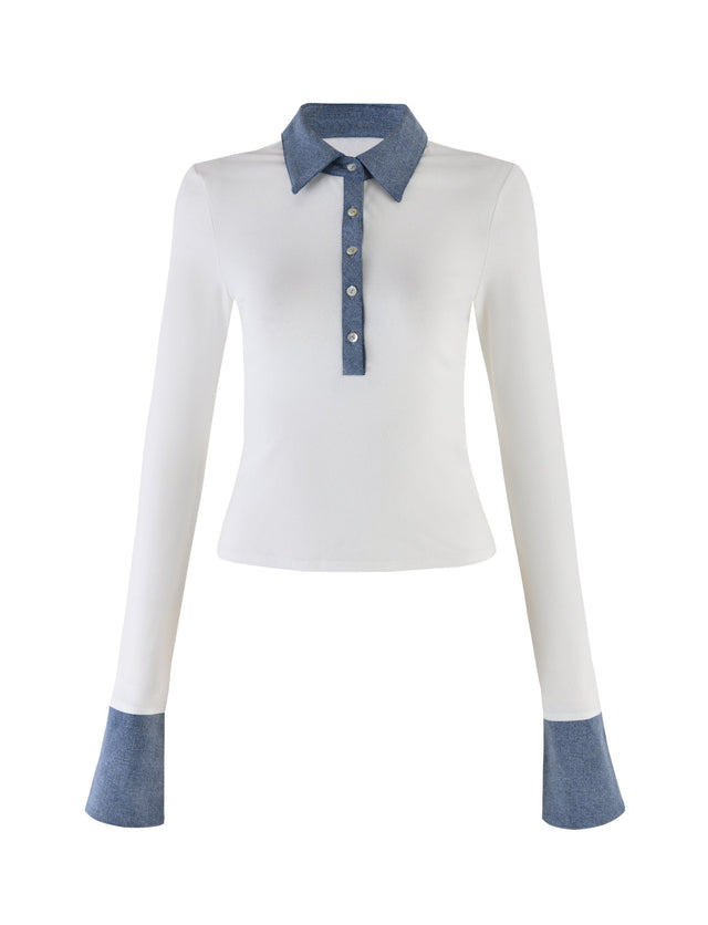 NELLIA TOP - WHITE