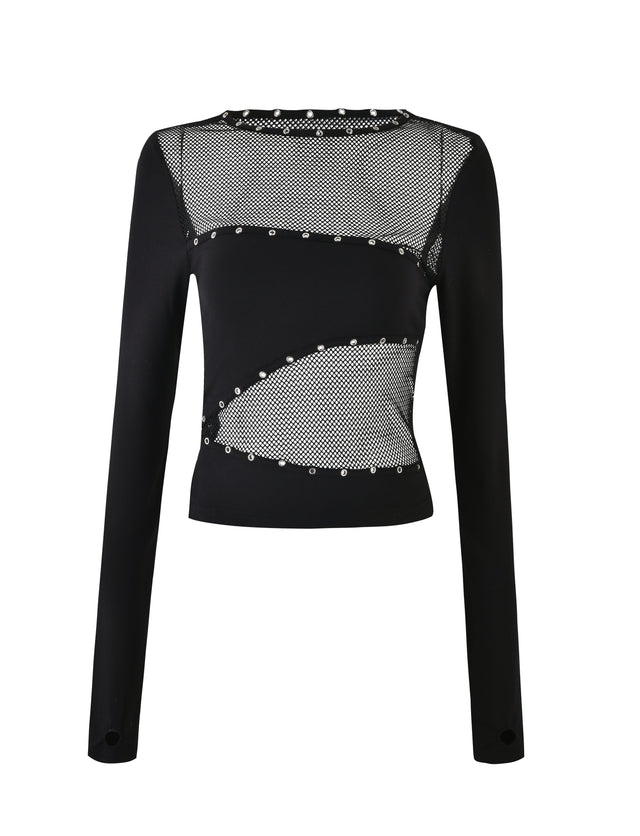 LENNA TOP - BLACK