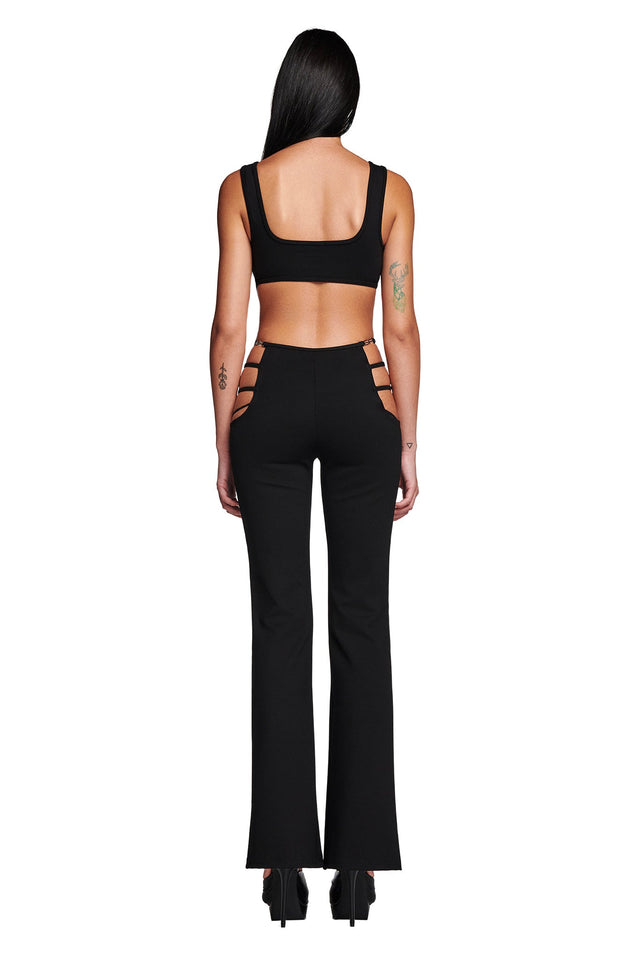 Hip Cut Out Pants