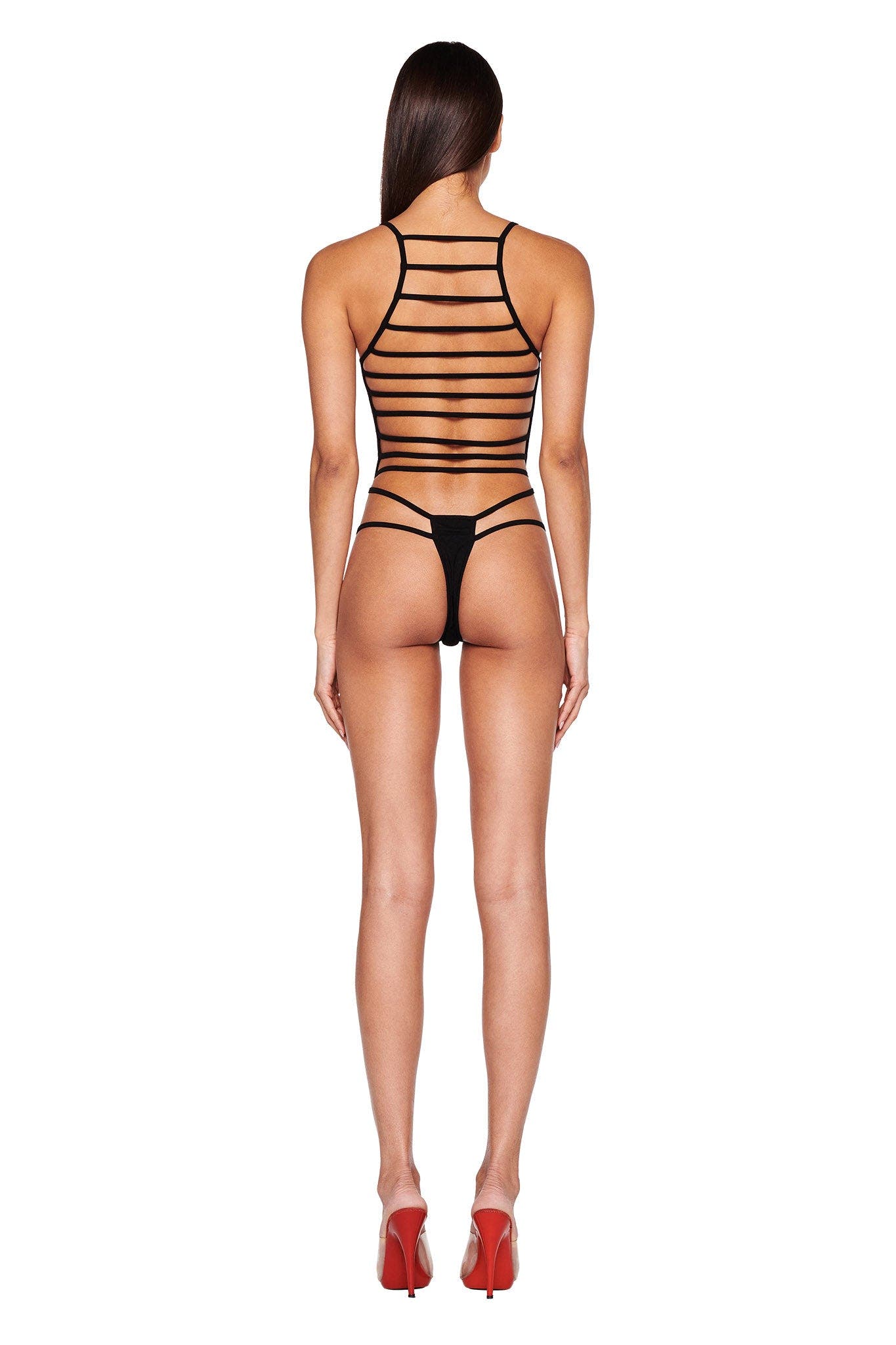 ZANETTA BODYSUIT - BLACK