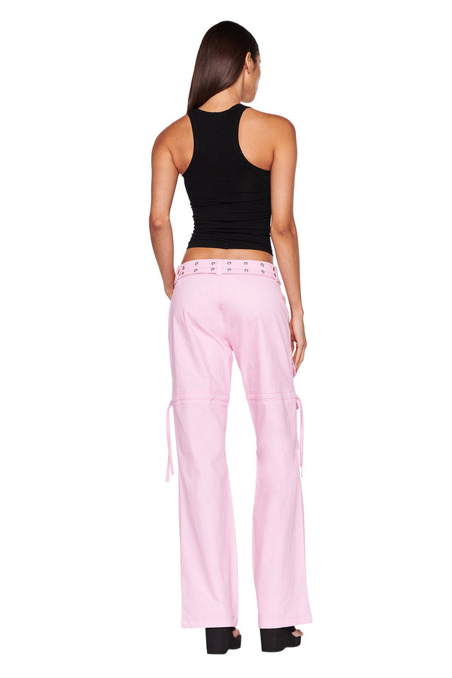 NAIMA CARGO PANT - PINK BABY