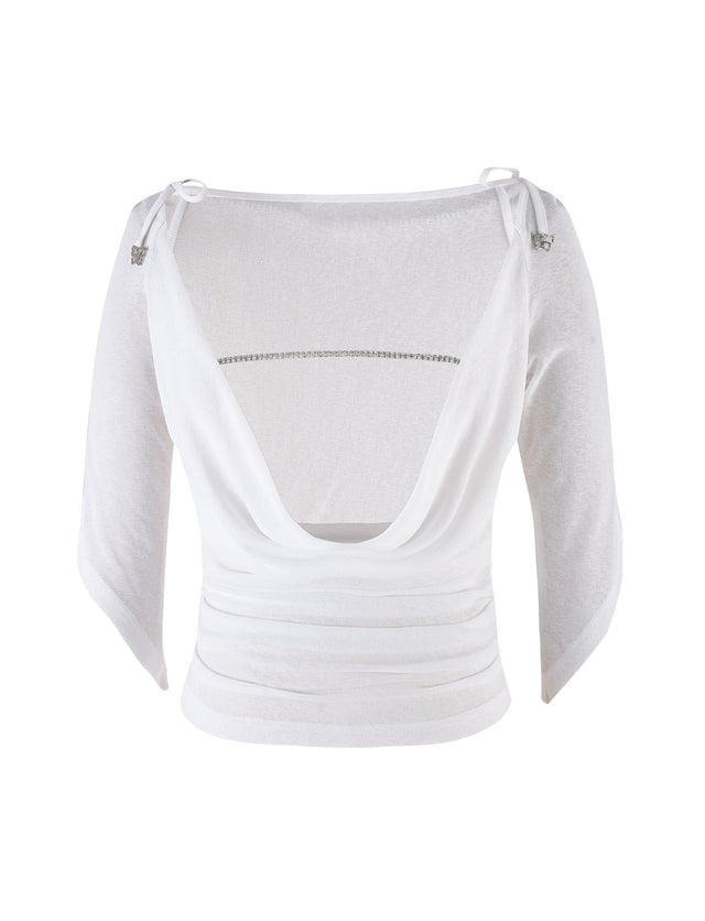 CARLOTTA TOP - WHITE