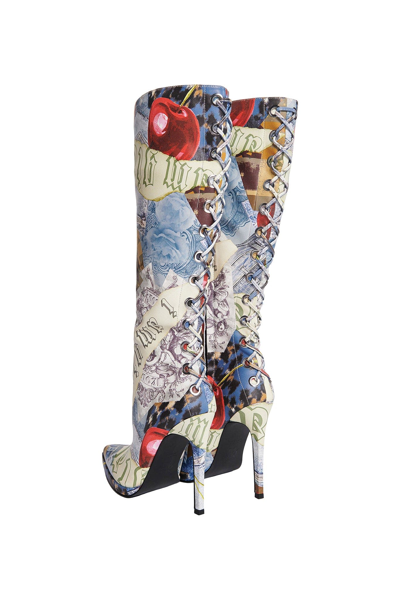 LEXI BOOT- CHERRY PRINT