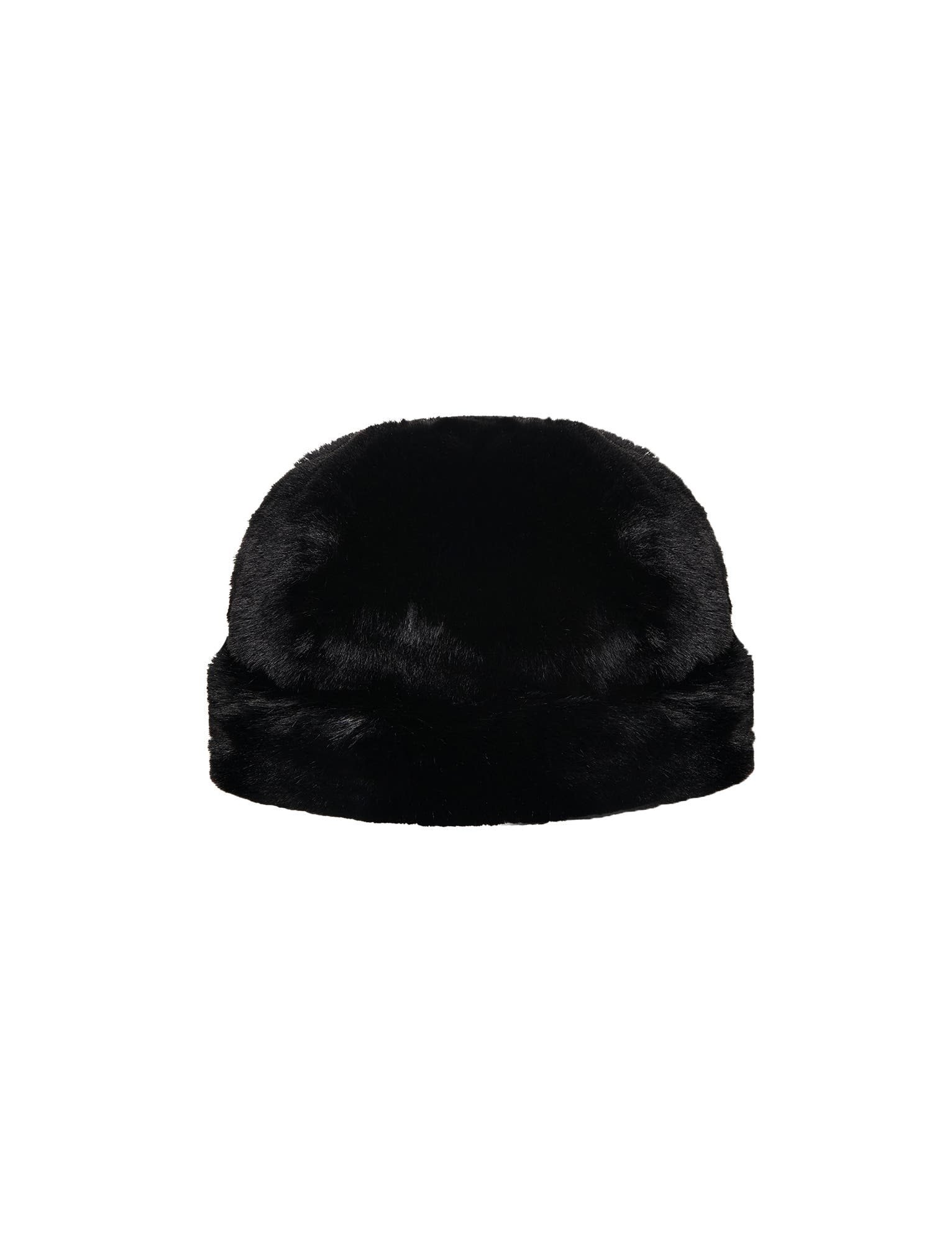 JADIS FAUX FUR HAT - BLACK