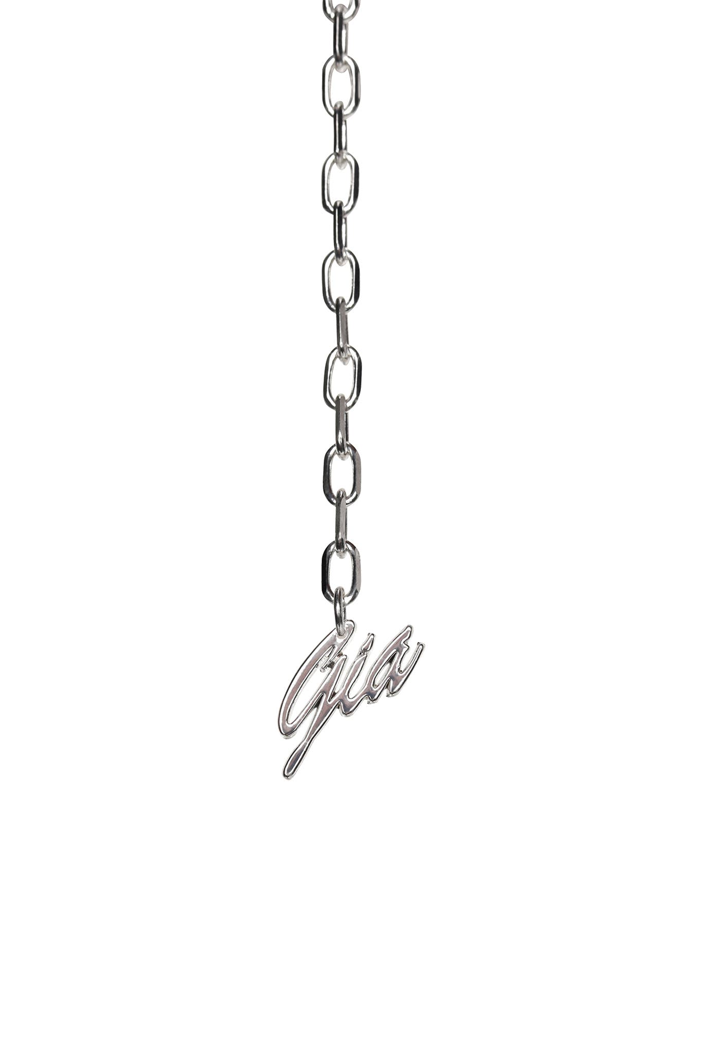 KYHA HEART CHAIN CHOKER - SILVER