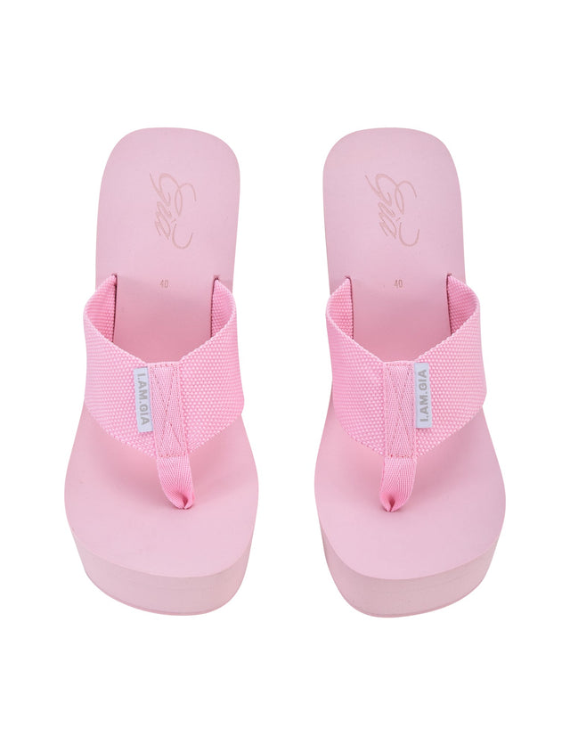 SHELBY FLIP FLOP - PINK : BABY PINK
