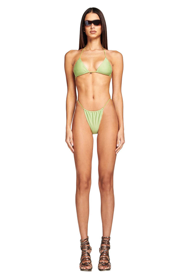 BAMBI BIKINI BOTTOM - MATCHA GREEN