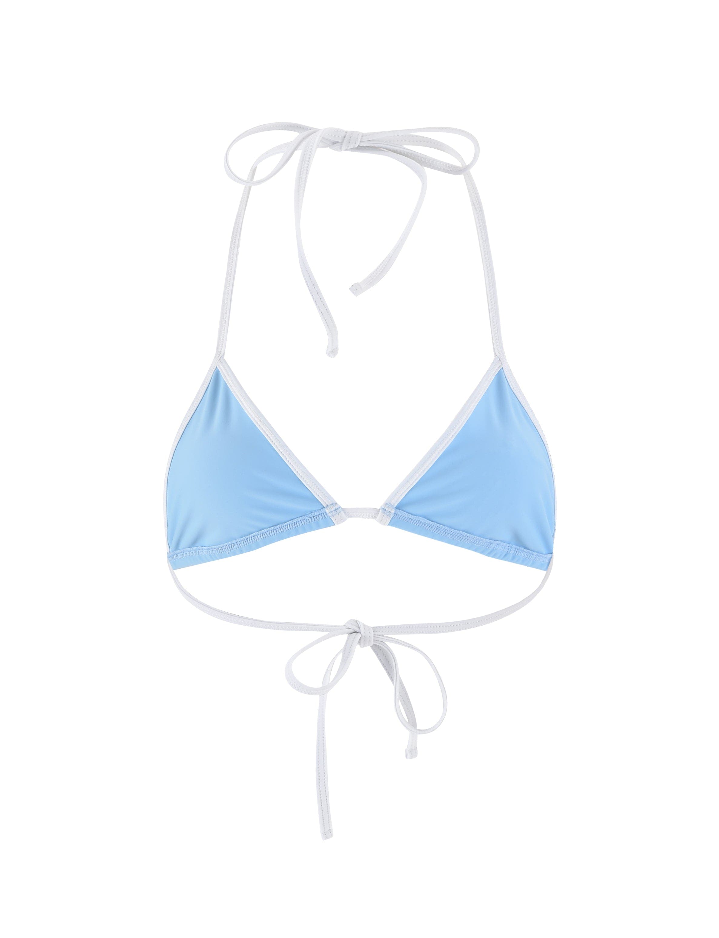 MARTINA BIKINI TOP - BLUE : BABY BLUE