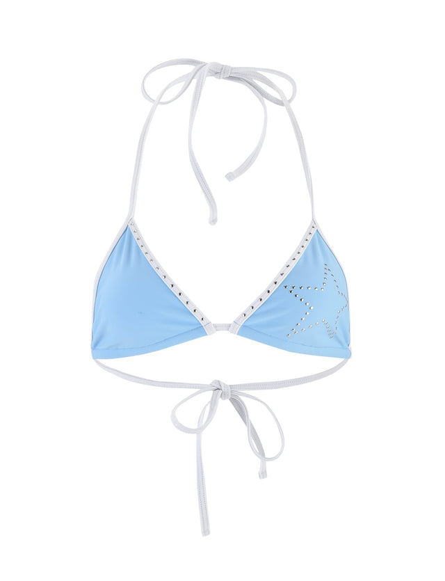 MARTINA BIKINI TOP - BLUE : BABY BLUE