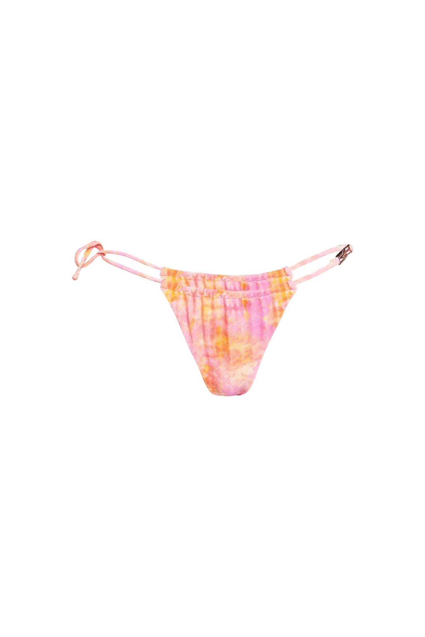 NIKYTA BIKINI BOTTOM - ORANGE : PAISLEY : CALYPSO