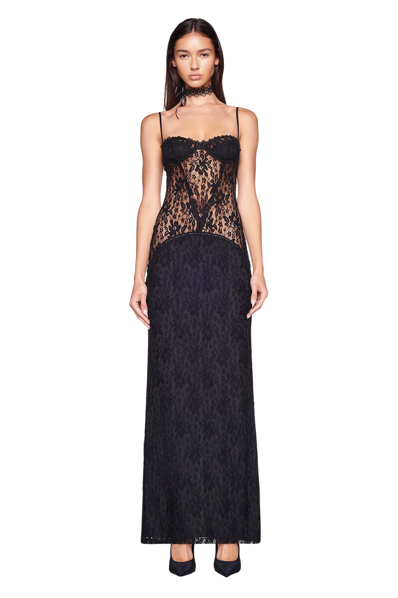 ARABELLE MAXI DRESS - BLACK