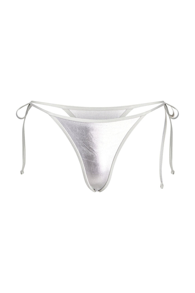 ALOHI BIKINI BOTTOM - GREY : SILVER