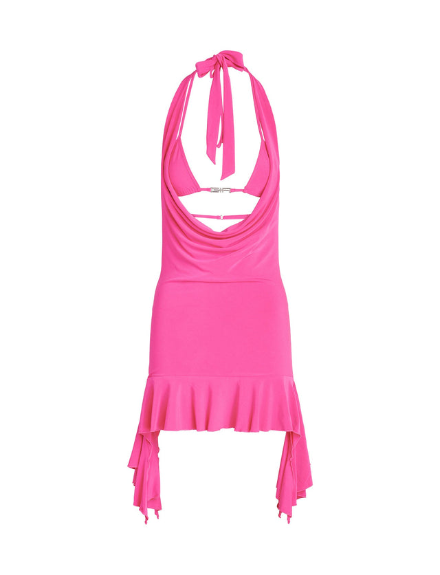 KNOX DRESS - PINK : HOT PINK