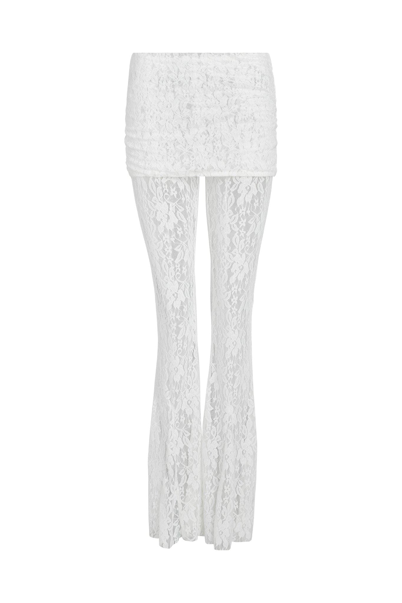 KYLEAH PANT - WHITE : LACE