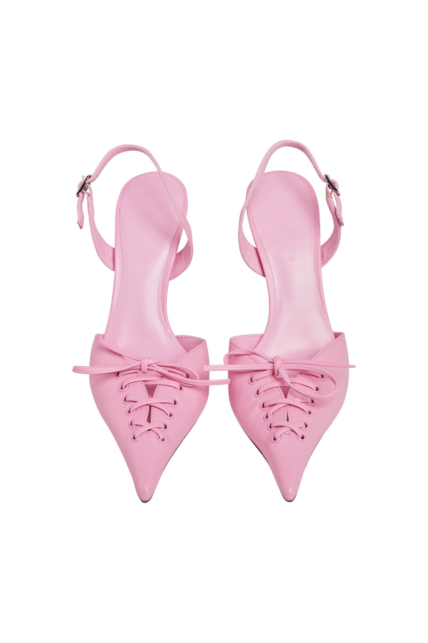 NOORI LACE MULE - PINK : BABY PINK