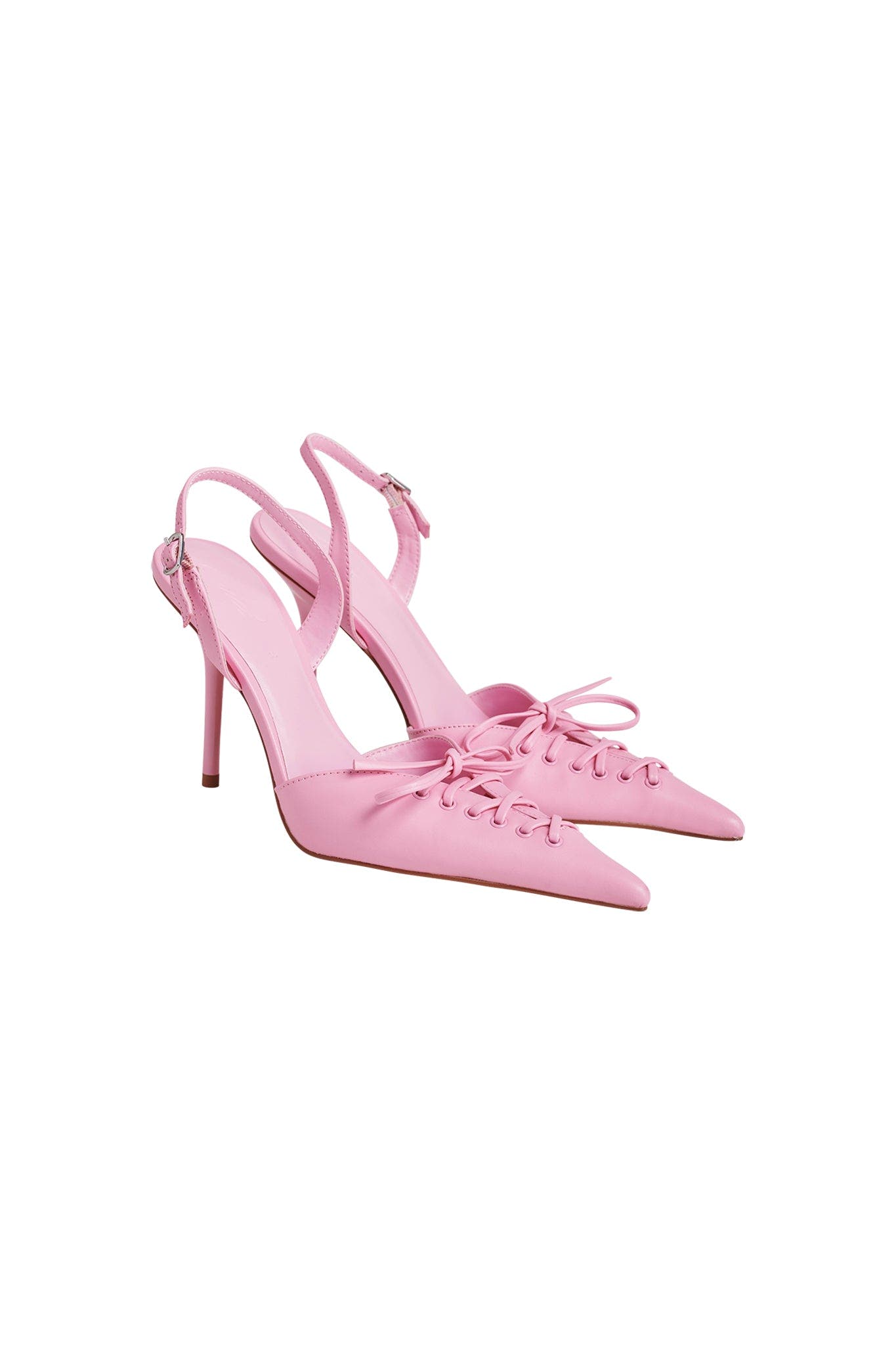 NOORI LACE MULE - PINK : BABY PINK