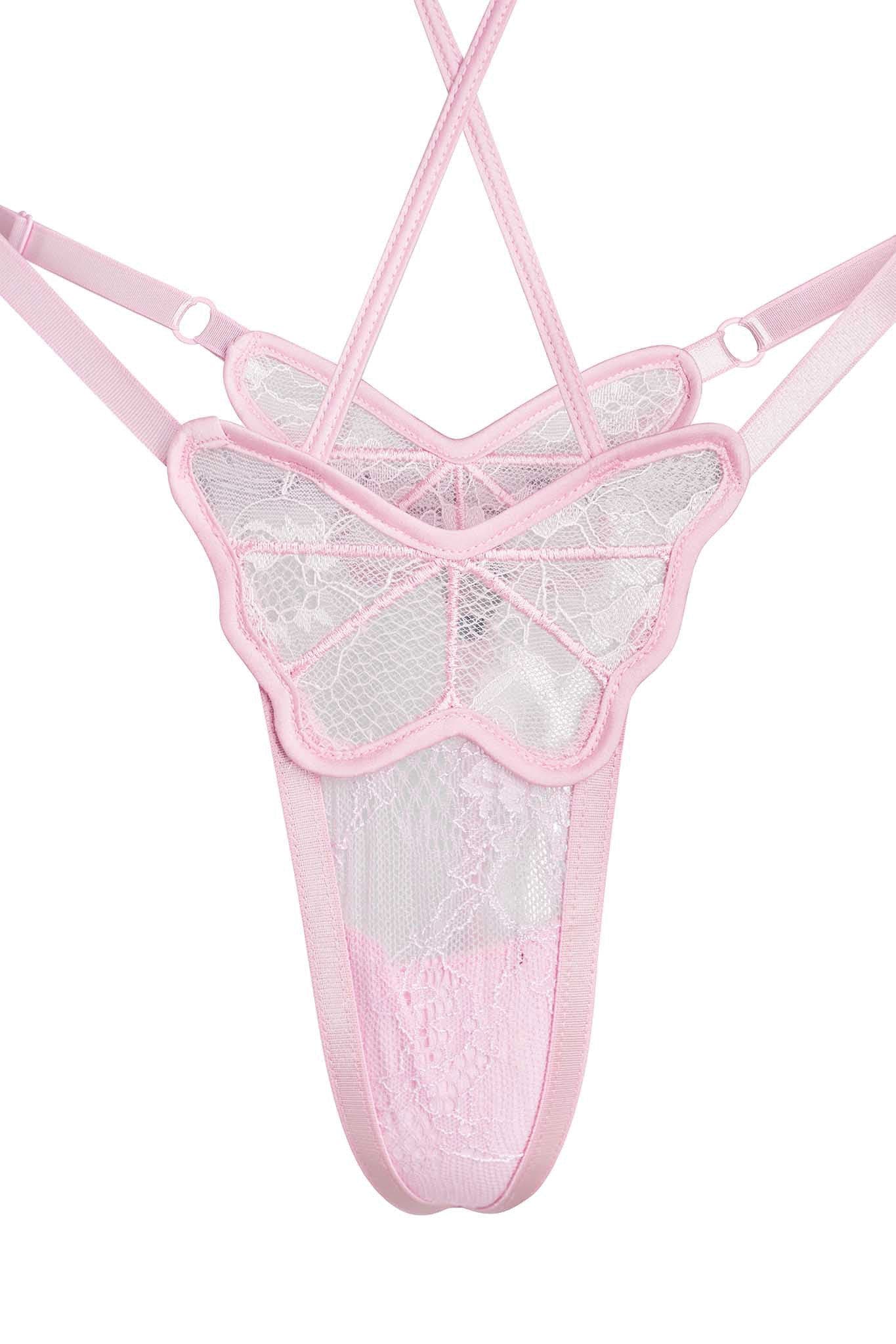 INDISSA BODYSUIT - PINK : LIGHT PINK