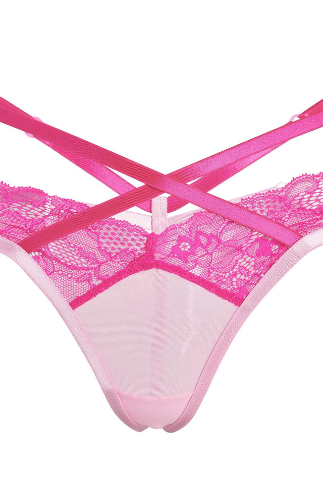 CHANTEL SET - PINK : HOT PINK