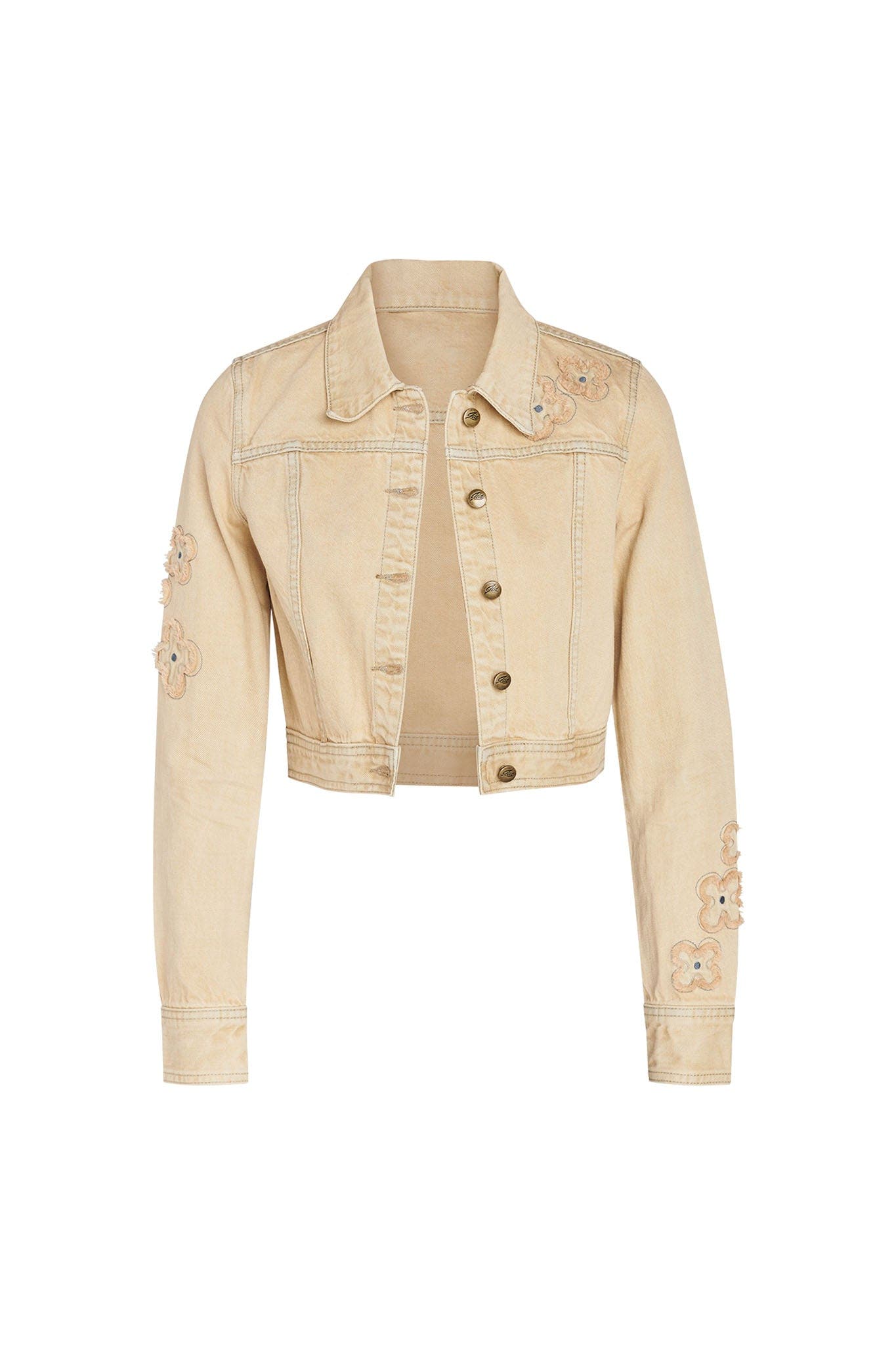 FAUNA JACKET - BEIGE : TAN DENIM – I.AM.GIA North America