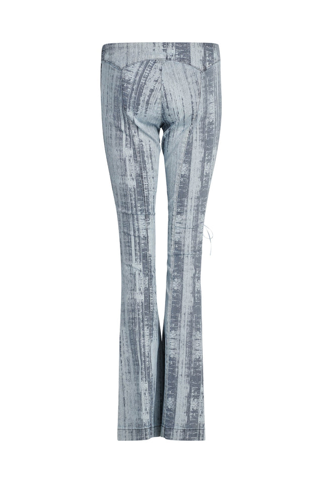 MAYBEL PANT - BLUE : PINSTRIPE DENIM