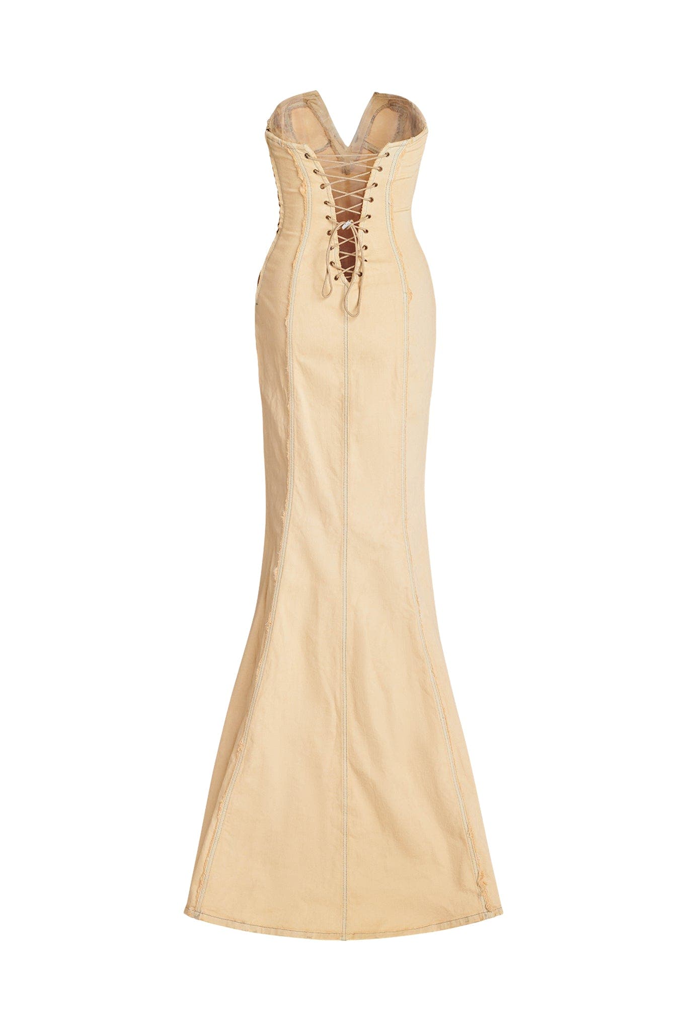 ELONNA MAXI - NEUTRAL : TAN DENIM