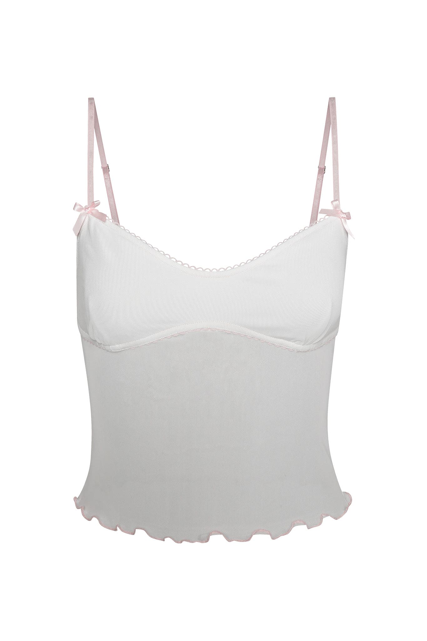 CHERIE TOP - WHITE/PINK – I.AM.GIA North America