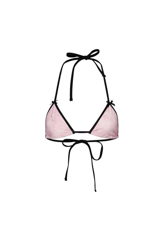 IZZE BIKINI TOP - PINK : ROSE QUARTZ