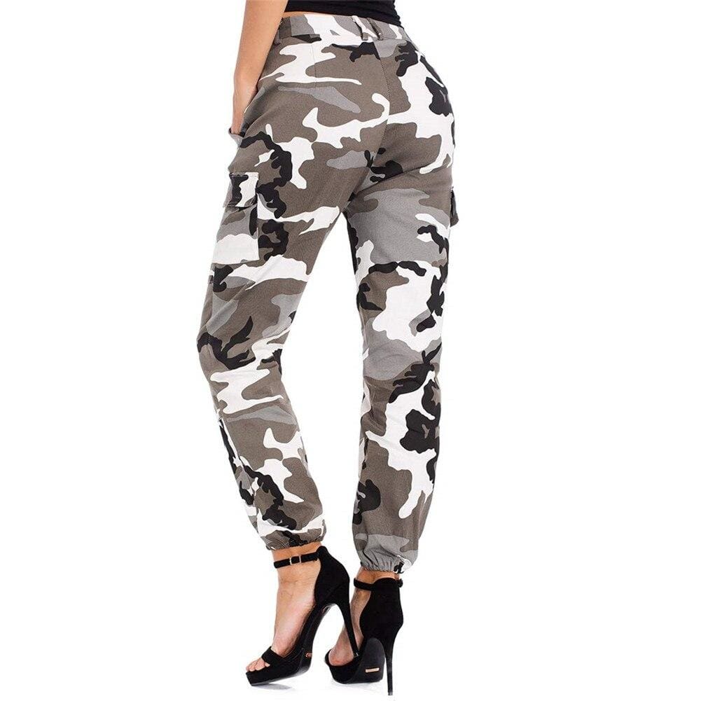 camouflage joggers ladies