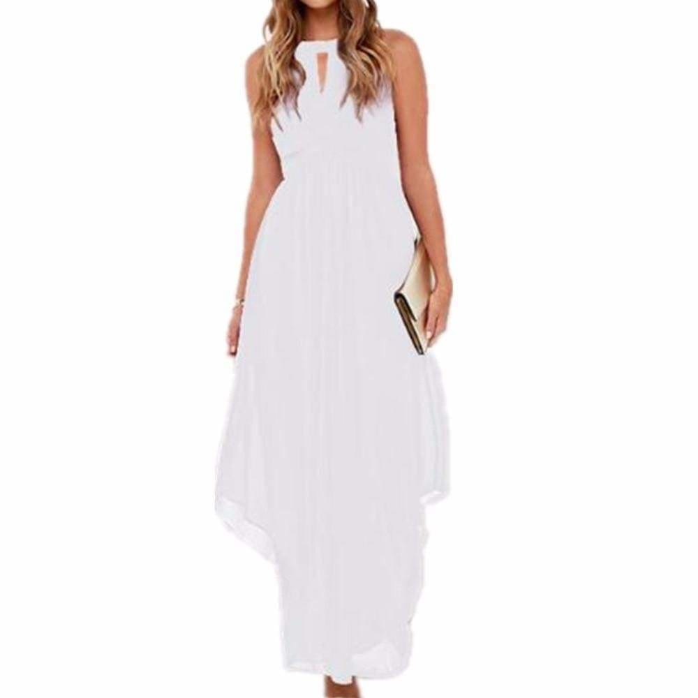 Women Long Chiffon Dress New Summer Beach Dresses – Hplify