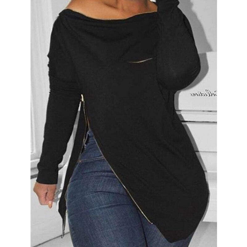 high low asymmetrical top