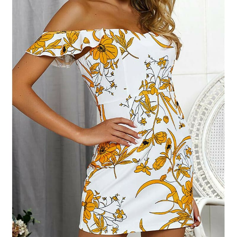 Fashion Women Summer Boho Short Mini Dress Sexy Ladies Casual Bodycon Sleeveless Beach Dresses Sundress