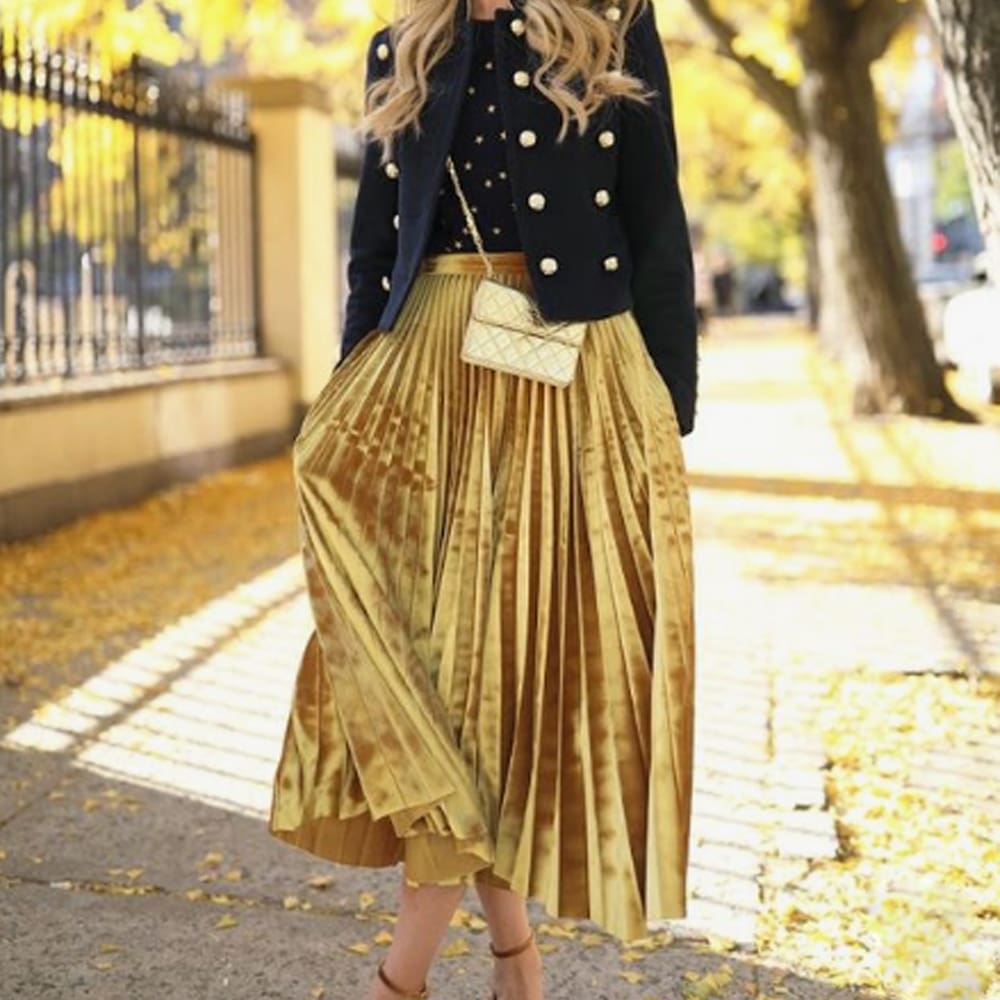 loose maxi skirt