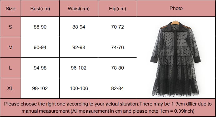 See Through Polka Dot Lace Long Blouses Shirts Women Beach Dress Cover Up Turn Down Collar Transparent Party Shirts