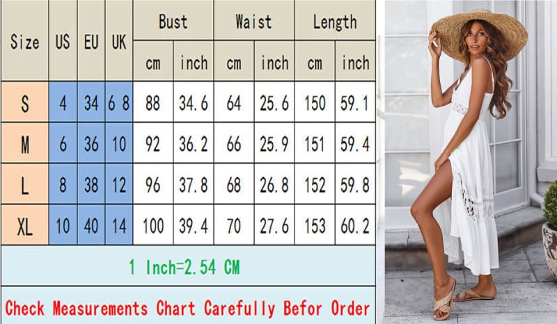 High Waist Women Summer Vintage Sleeveless V-Neck Boho Long Dress Party Beach Holiday Dress Floral Sundress Casual White