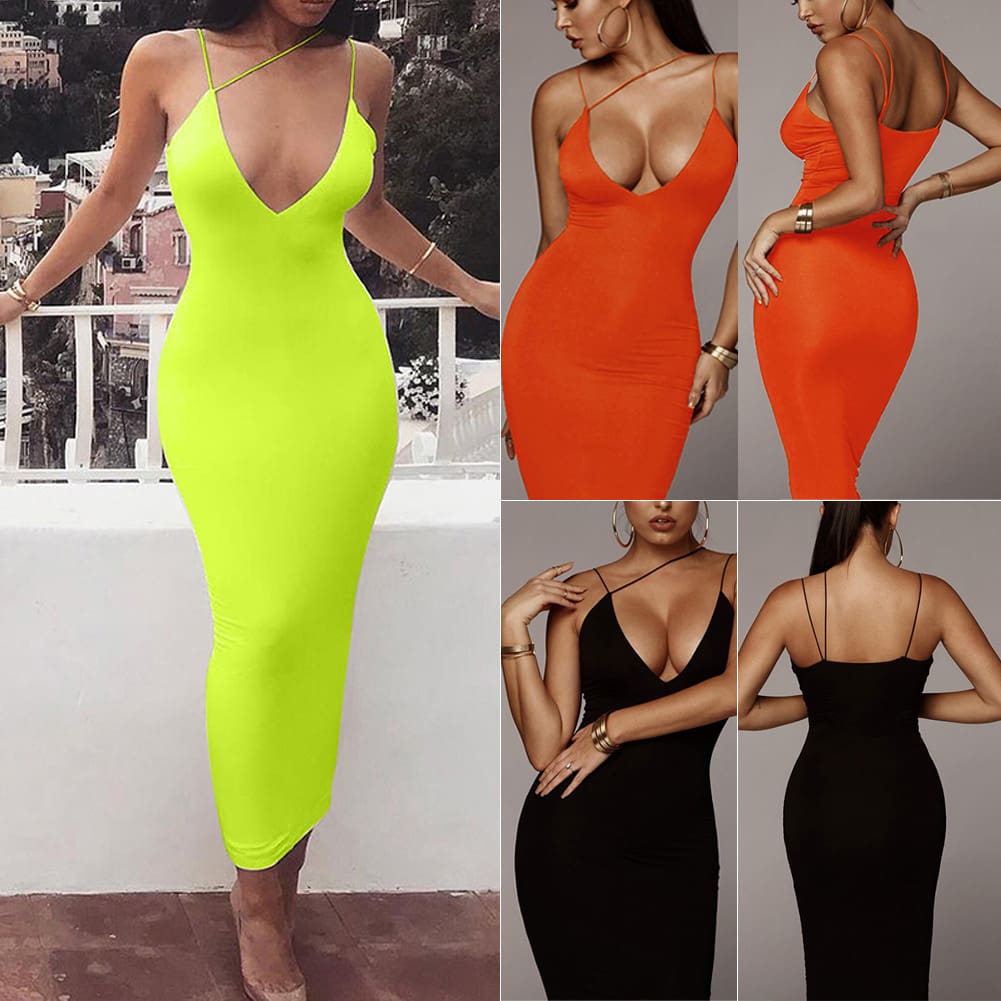 New Women Summer Vintage Boho Bandage Bodycon Long Maxi Dress Ladies Beach Party Wedding Slim Dress Sundress